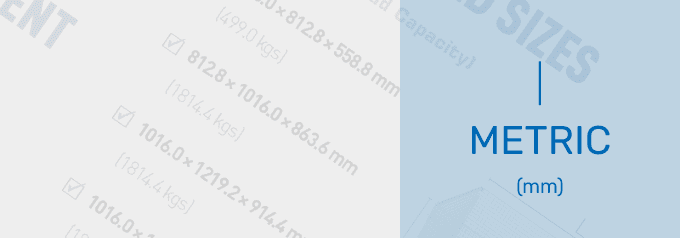 The Cover of Xingyou wire container order information in Metric